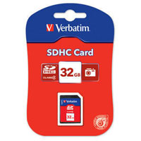Verbatim 32GB SecureDigital SDHC Class 4 Card
