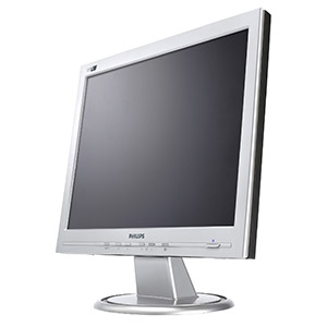 Philips 150S5 15 Inch Used LCD Monitor - Silver