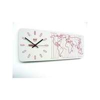 Timezone Wall Clock - White...