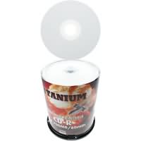 Datawrite Titanium Full Face Inkjet Printable 80min CD-R