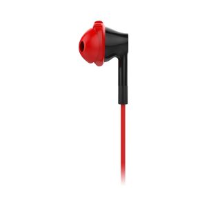 Headphones: JBL Inspire 300 In the Ear Sport Earphone with TwistLock Technology - Black/Red