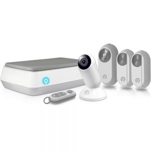 SwannOne CCTV Alarm Kit With Wireless Smart Hub 720p HD Indoor Camera Smart Plug Door Window Sensor And Key Fob