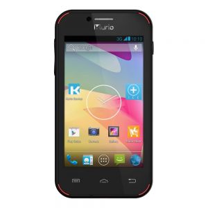 Tablets: Kurio Phone Kids 4 inch Sim Free Smartphone Unlocked Android 4GB Black + Free Hard Case