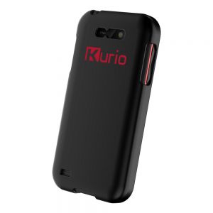 Tablets: Kurio Phone Kids 4 inch Sim Free Smartphone Unlocked Android 4GB Black + Free Hard Case