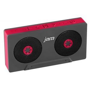 Bluetooth Speakers: HMDX HX-P540RD JAM Rewind Retro Wireless Pocket Bluetooth Speaker Red