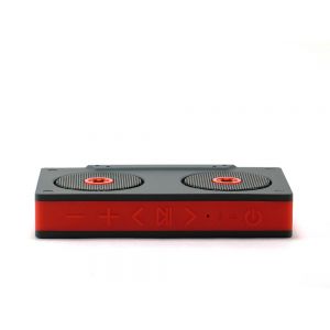 Bluetooth Speakers: HMDX HX-P540RD JAM Rewind Retro Wireless Pocket Bluetooth Speaker Red NEW