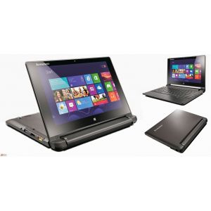 Laptops: Lenovo Flex 10 Laptop 10.1 inch Touchscreen Intel Celeron 4GB 500GB Windows 10 Notebook