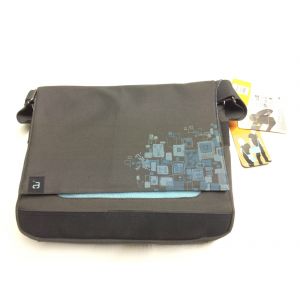 Avec 15.4 inch Messenger Laptop Netbook Padded Bag Business Travel Case Blue NEW