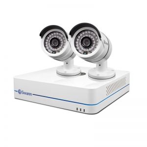 CCTV: Swann NVR8-7085 8 Channel 720p Network Video Recorder 2 x NHD806 Cameras 1TB POE