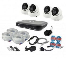 CCTV Systems: Swann SWDVK 4780 DVR 8 Channel 2TB HDD 3MP CCTV PRO- 3MPMSD x4 Camera Kit