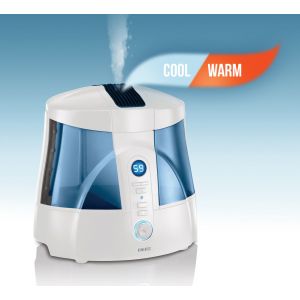 Dehumidifiers: Homedics HUM-20A Cool And Warm Mist Ultrasonic UV-C Humidifier Night Light 6L Tank