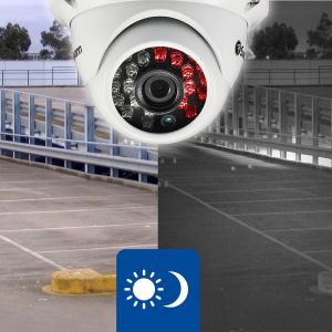 CCTV Cameras: Swann PRO-T854 1080P HD CCTV Dome Cameras DVR 1590 1600 4550 4575 4750 TWIN PACK