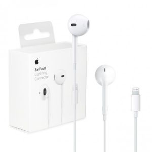 Headphones: Official Genuine Apple EarPods with Lightning Connector Remote & Mic - MMTN2ZM/A