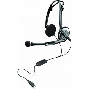Headphones: Plantronics Audio 400 DSP 76921-15 Foldable Stereo Headset USB enhanced Digital