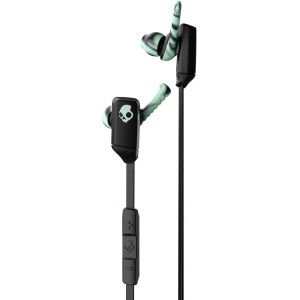 Headphones: SKULLCANDY XTFREE Wireless Rechargeable Bluetooth Earphones Lock fit - Black/Mint/Swirl 