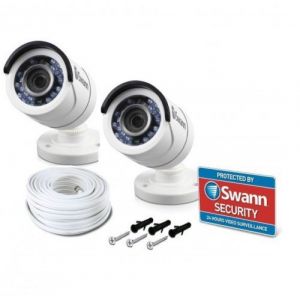 CCTV Systems: Swann PRO-T853 HD1080P CCTV Security Camera 100ft 30m Day Night Vision 2 Pack