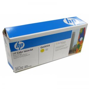 Printer Accessories: Original Genuine HP 2600 Yellow Toner Cartridge - Q6002A 9421A002