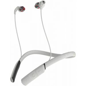 Headphones: SKULLCANDY METHOD Wireless Bluetooth In-Ear Sport Headphones Earbud Mic 9 Hr Battery - White