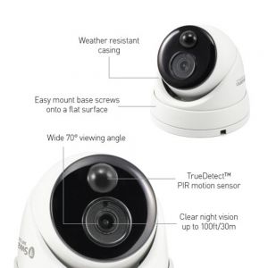 CCTV Cameras: Swann SWPRO-5MPMSD PK2 5MP Super HD Thermal Security Cameras For DVR 4980 5580