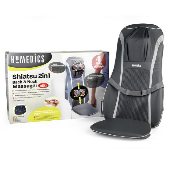 Homedics MCS8840H 2 In 1 Shiatsu Upper Lower Full Back Neck Shoulder