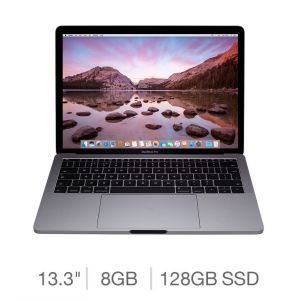 Laptops: Apple MacBook Pro 13.3 inch Retina Core i5 8GB Ram 128GB SSD - A1708 (2017) Space Gray