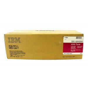 Printer Accessories: Original Genuine IBM 4303 Laser Printer Toner Cartridge - Magenta 63H2041