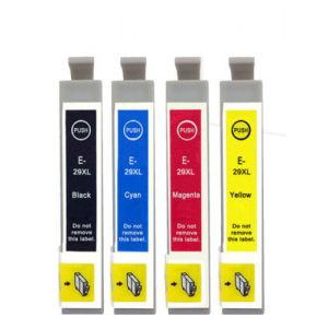 Epson Compatible: BigInks Compatible Epson 29XL 4 Ink Combo Pack 