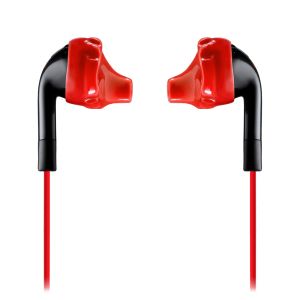 Headphones: JBL Inspire 100 In the Ear Sport Earphone with TwistLock Technology - Black/Red