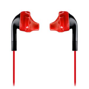 Headphones: JBL Inspire 100 In the Ear Sport Earphone with TwistLock Technology - Black/Red