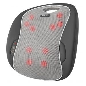 HoMedics MULTIZONE MCSBK-350H-GB Shiatsu Massage Cushion with Heat Back Leg Body