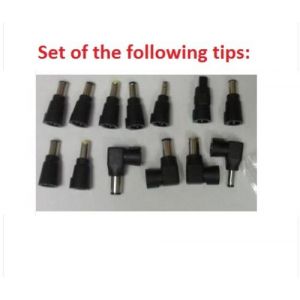 Set of Kensington Universal Power Supply Tips Connector Adap