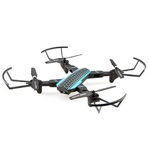 Gadgets & Gifts: R.D.M. CREATIONS Xtreme Pro Foldable Drone with HD Camera 2.4 GHz WiFi - Black