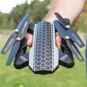 Gadgets & Gifts: R.D.M. CREATIONS Xtreme Pro Foldable Drone with HD Camera 2.4 GHz WiFi - Black