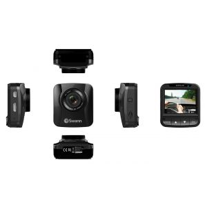 In Car Recorders: Swann 1080p Navigator Full HD Dash Cam Recorder GPS Tracking - Black