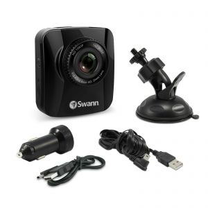In Car Recorders: Swann 1080p Navigator Full HD Dash Cam Recorder GPS Tracking - Black