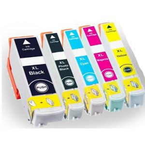 Epson Compatible: BigInks Compatible Epson 33XL 5 Ink Combo Pack 