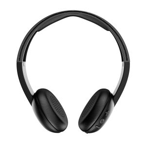 Headphones: SKULLCANDY UPROAR Bluetooth Wireless Over-Ear Headphones Mic Upto 10 Hr Battery - Black