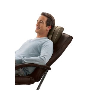 Health & Fitness: Homedics Shiatsu SP-39H Cushion Back Neck Shoulder Lumbar Heated Delux Massager