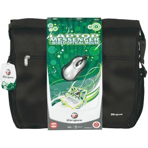 Laptop Accessories: Targus Laptop Messenger Bag BEU3098-01p 15.4 inch Notbook Case & Portable Optical Mouse Bundle