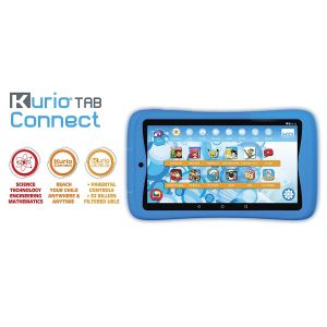 Tablets: KURIO TAB CONNECT 7 inch Kids 16GB Android 6 Tablet - Blue