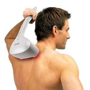 Health & Fitness: HoMedics PA-MHA Compact Percussion Handheld Deep Tissue Body Massager with Heat