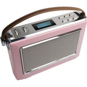 Goodmans OXFORD 1960's Heritage Oxford DAB+ FM LCD Retro Portable Radio - Sky Blue
