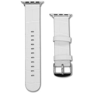 Genuine Leather Watch Strap X-Doria Lux Band Chrome Pin Buckle Apple Watch 38mm