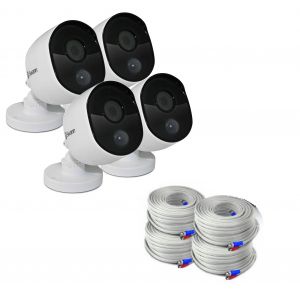 Swann PRO-1080MSB Heat-Sensing 1080p 2.1mp HD Bullet CCTV Camera For 4575 4580 4550 4480 - 4 PACK