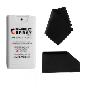 iPad Accessories: Zagg InvisibleShield Screen Protector Installation Tool Kit Spray Squeegee Cloth