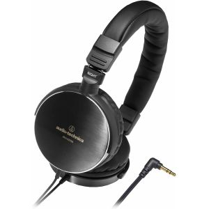 Headphones: Audio Technica ATH-ES700 Wired Closed Back On Ear Headphones - Black