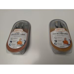 USB & Firewire: 2 x Belkin mini-B USB cable Premium series 4 pin Genuine LED