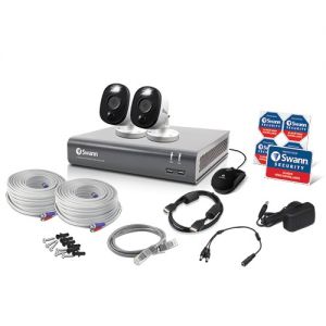 CCTV Systems: Swann 4 Channel DVR 4580 Security 1080p Full HD FLASHLIGHT HDD CCTV 1TB Kit MSFB