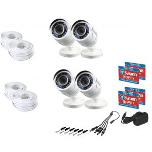 CCTV Cameras: Swann PRO-T852 1080P HD CCTV Security Camera DVR 4550 4750 1590 8075 5000 - 4 PACK