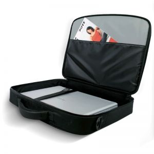 Laptop Accessories: Port Designs CHICAGO Eco Top Loading Clamshell Laptop Bag 400501 15.6 inch Black